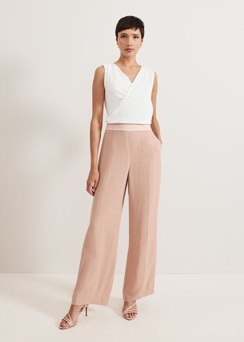 Phase Eight Jorja Trousers Pink Canada | ZANIUQ-023